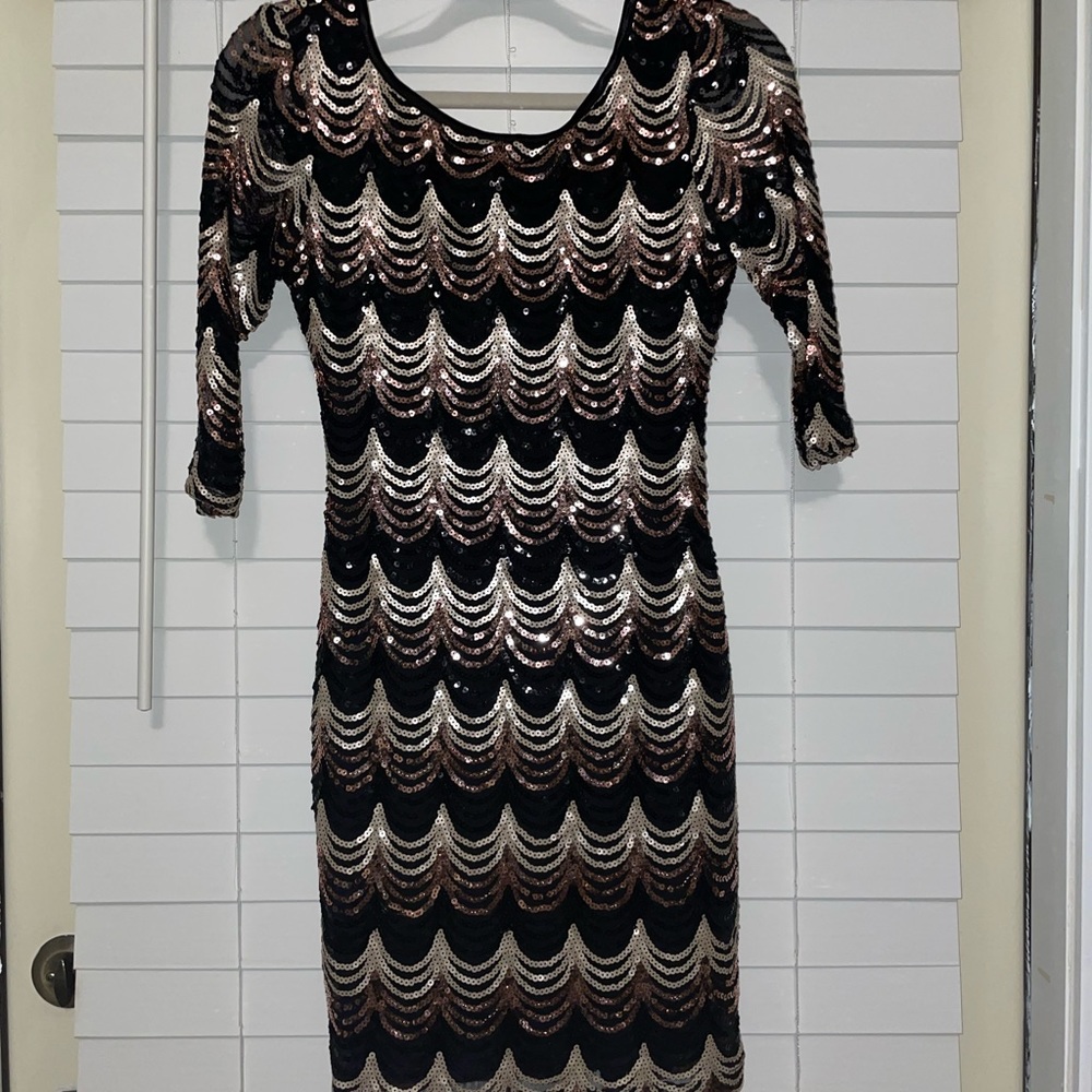Sequin Dress- Prom/Homecoming/Cocktail Dress- Medium